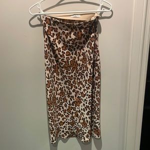 Babaton Printed Slip Skirt